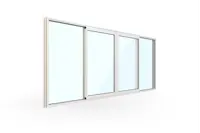 WG 100 Slimline 4-Teiliges Fassadenelement