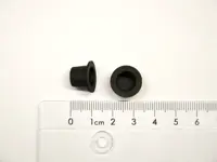Konische Kappe, schwarz