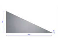 Giebelglas Maxi 4