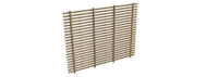 Rippenwand Modern