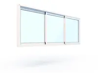 WG 80 3-Teiliges Schiebefenster