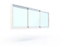 WG 80 3-Teiliges Schiebefenster