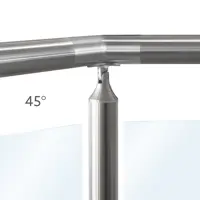 Steel - Halter für Handlauf