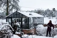 Schneeschaufel mit Teleskopgriff