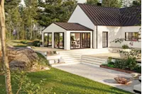 Wintergarten Modern Satteldach