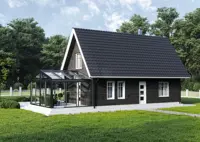 Wintergarten Aluminium Satteldach – Ungedämmt