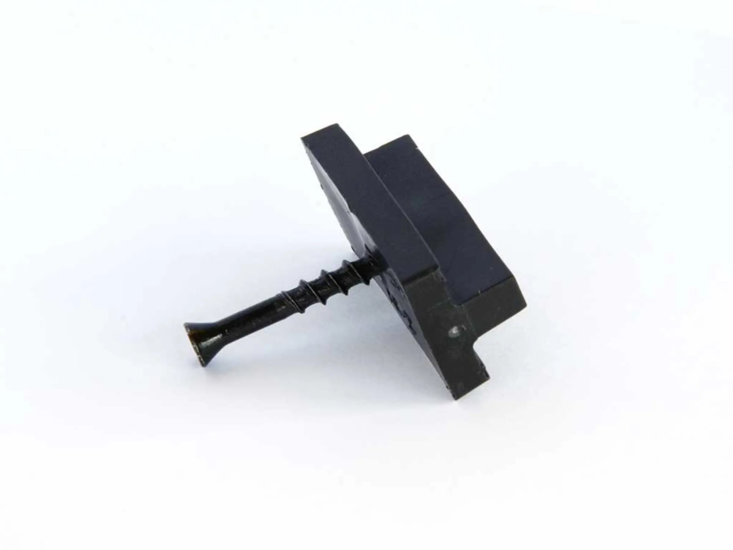 T-Clip aus Kunststoff mit Schraube