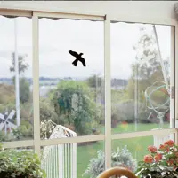 Flax Fensterdekoration Raubvogel, Mix